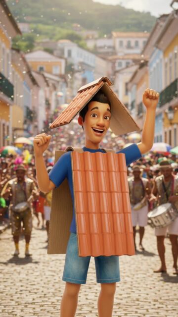 A telha que tem a cara da alegria e tem a cara do Brasil.
#telhadepvc #issoéafort #afort #telhacolonialpvc #telhaplanpvc