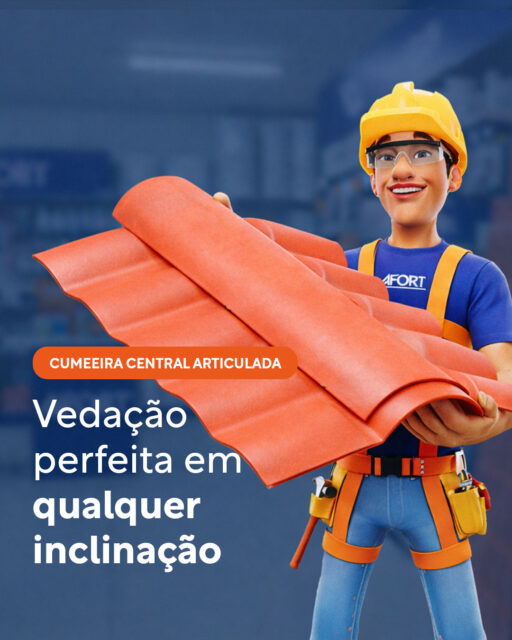 A Cumeeira Central Articulada Afort acompanha a inclinação do telhado, melhora o encaixe e garante vedação mais eficiente.

👉 Arraste para o lado e entenda por que articulação faz toda a diferença no resultado final.

✔️ Melhor encaixe
✔️ Instalação mais simples
✔️ Menos risco de infiltração

E no final, ainda tem uma ferramenta que vai facilitar o seu cálculo de telhas: o app AFORTCALC!! 😉 
Disponível para Android e IOS. 

#issoéAfort #cumeeiracentralarticulada #construçãocivil #telhadePVC #obrasemimproviso #coberturaperfeita