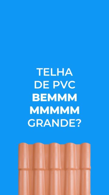 Já pensou em cobrir uma área enorme gastando muito menos tempo na instalação? ⚡🔨

A Afort oferece a Telha PVC Colonial no tamanho de 5,25m — uma opção robusta criada para quem busca a máxima eficiência em grandes coberturas. 

Mais metro quadrado coberto, menos emendas no telhado e toda a segurança do Grupo Fortlev! 📦🏠

👉 Procure na loja de materiais de construção mais próxima de você