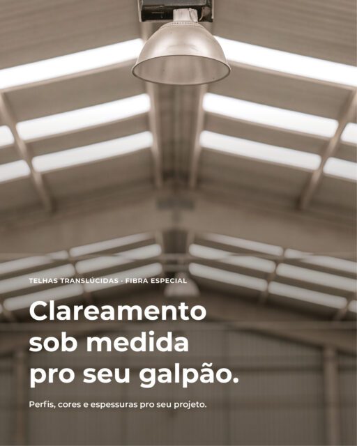 Projetar um galpão com iluminação natural bem distribuída é o caminho mais direto para reduzir custos operacionais com iluminação artificial durante todo o dia. ☀️🏭

Com encaixe perfeito para a estrutura e espessuras sob medida, a solução garante aproveitamento de luz sem comprometer a vedação.

💾 Salve este post para indicar a especificação certa na fase de planejamento da obra!
#Afort #GrupoFortlev #TelhaTranslucida #GalpaoIndustrial #EngenhariaIndustrial #ArquiteturaIndustrial #IluminacaoNatural #ObraIndustrial #FibraDeVidro