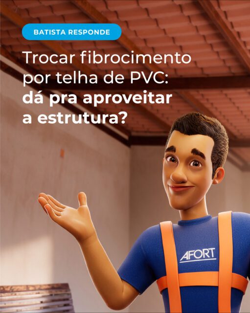Pensando em trocar a cobertura antiga por telha de PVC colonial? A resposta é sim, você pode reaproveitar a estrutura existente na sua casa ou projeto, mas com uma atenção indispensável! 🔨🏠

Como a Telha Colonial de PVC Afort é leve e moderna, basta ajustar o espaçamento entre as terças para no máximo 66 cm, garantindo a inclinação adequada e o encaixe perfeito de cada peça.

O resultado? Uma obra mais rápida, com acabamento impecável e a resistência garantida pelo Grupo Fortlev! ☀️🌧️

💾 Salve este carrossel para consultar o espaçamento correto durante a instalação!

#Afort #GrupoFortlev #TelhaDePVC  #ReformasEConstrucao #DicaDeObra
