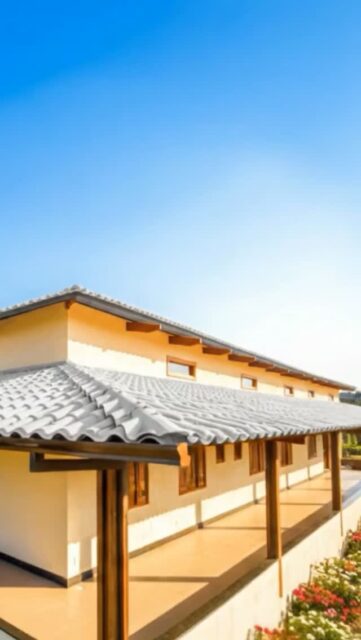 Você sabia que a cor do seu telhado faz toda a diferença no conforto térmico da sua casa? A Telha Plan de PVC Afort na cor Branca reflete os raios solares e reduz em até 20% a temperatura interna dos ambientes! 

Além de transformar o visual da obra com um acabamento moderno e sofisticado:
✅ Leveza que reduz a carga na estrutura
✅ Alta resistência e vedação 
✅ Não propaga fogo e tem instalação rápida 

Chega de sofrer com o calor neste verão. Escolha Telha Plan de PVC Afort e sinta a diferença no clima e no bolso! 🏡💙
#Afort  #TelhaPlan #ConfortoTermico #DicasDeObra #VerãoSemCalor