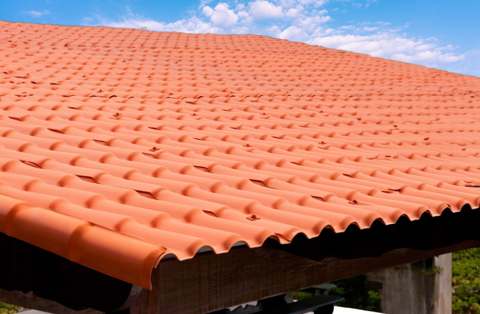 Telhas Colonial de PVC