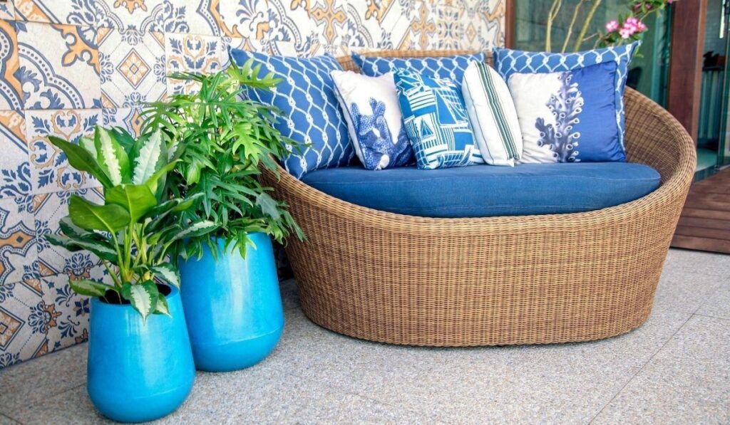 Vasos de polietileno para plantas grandes Afort