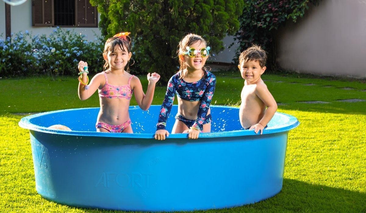 Piscina de polietileno